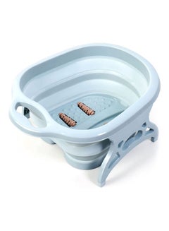 Generic Household Folding Foot Massage Bucket Blue 55.00x10.00x45.00cm  - Image 2