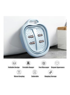 Generic Household Folding Foot Massage Bucket Blue 55.00x10.00x45.00cm  - Image 4