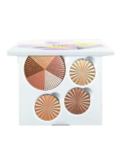 OFRA Glow Up Highlighter Palette Golden Bronze/Cool Pink/Pearly White  - Image 1