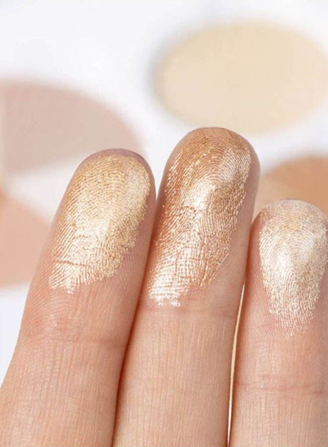 OFRA - Glow Up Highlighter Palette Golden Bronze/Cool Pink/Pearly White - Image 1