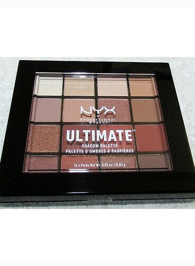 NYX PROFESSIONAL MAKEUP - Ultimate Multi-Finish Eye Shadow Palette 03 Warm Neutrals - Image 1
