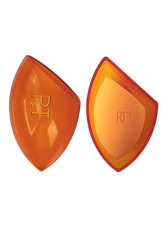 REAL TECHNIQUES Miracle Complexion Sponge With Travel Case Orange  - Image 1