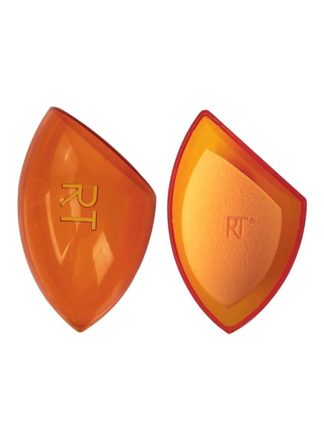 REAL TECHNIQUES - Miracle Complexion Sponge With Travel Case Orange - Image 1