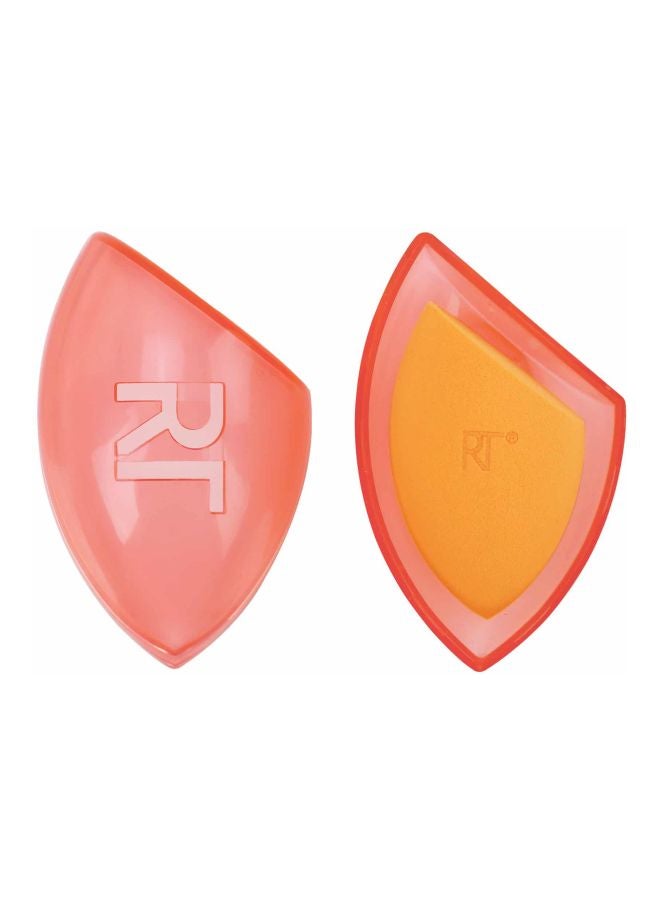 REAL TECHNIQUES - Miracle Complexion Sponge With Travel Case Orange - Image 1