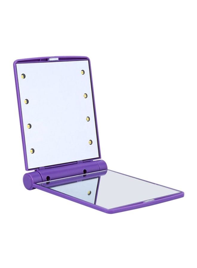 Cool Baby LED Folding Make Up Mirror Purple - Image 1
