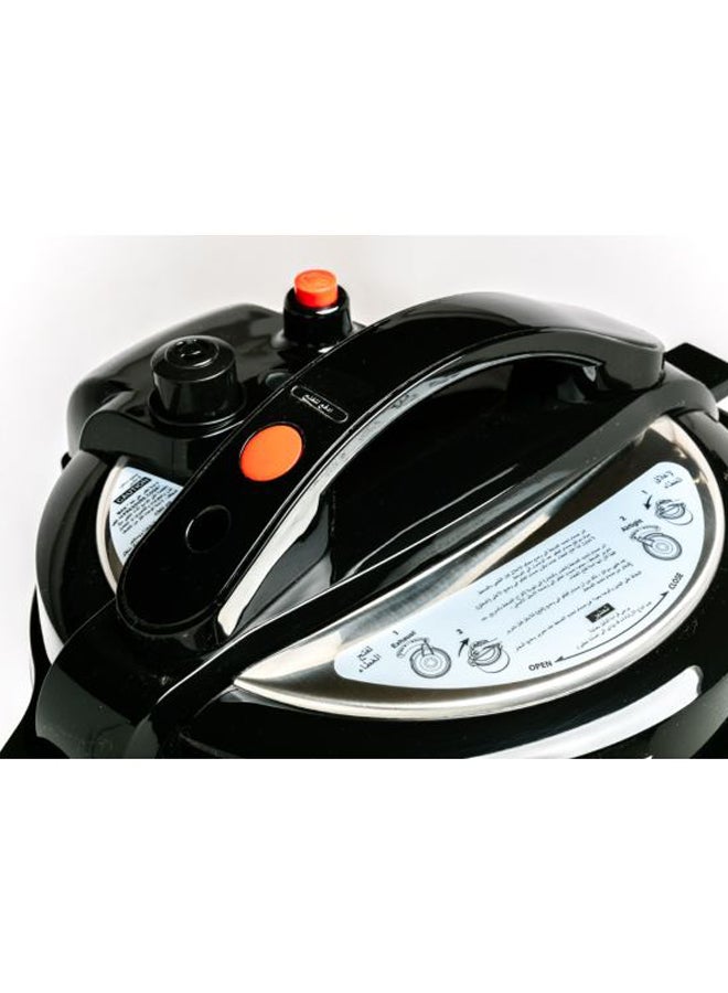 بادريق جهاز طهي بالضغط الكهربائي 8.0 L 1200.0 W 802 أسود/ فضي - Image 3