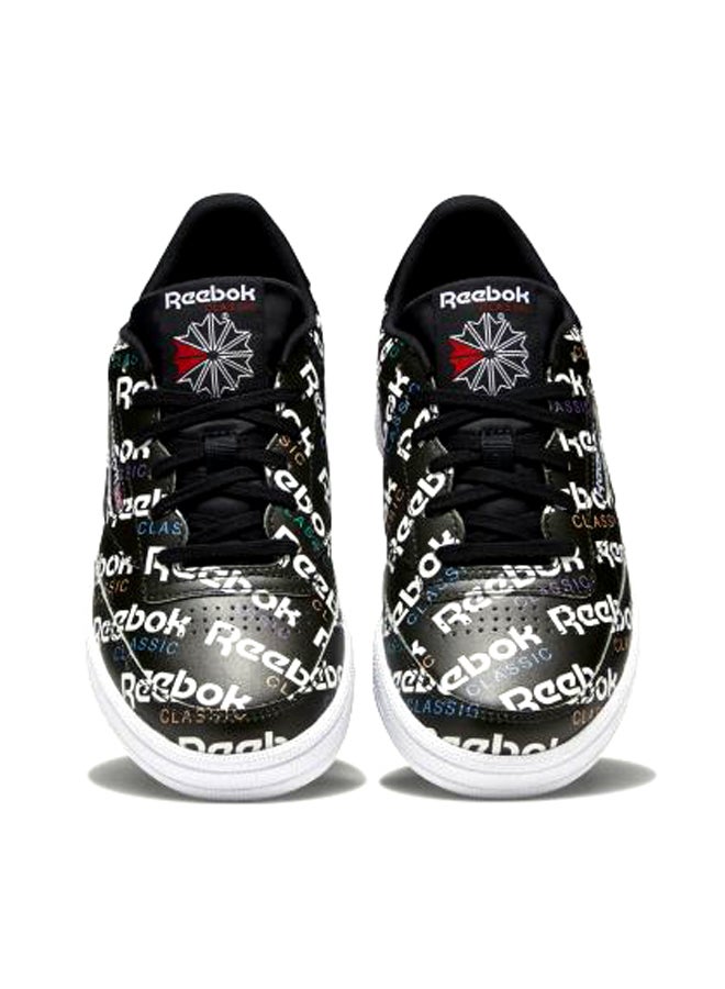 Club C 85 Low Top Sneakers Black/White/Sunglow/Cyan - v1607693440/N30817014V_3