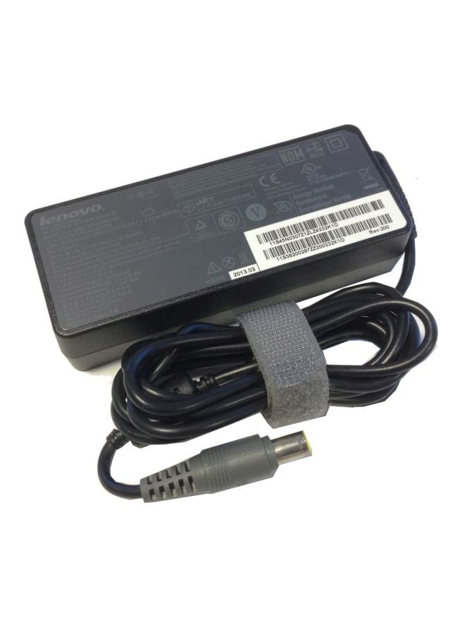 Lenovo - Replacement AC Adapter For Lenovo ThinkPad T60 Black - Image 1