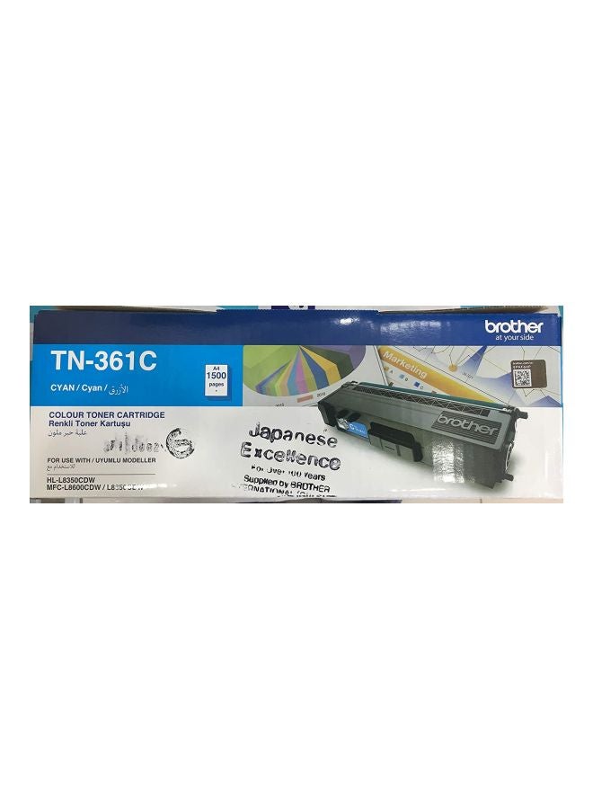 brother TN 361 Toner For Printer Cyan  - Image 3