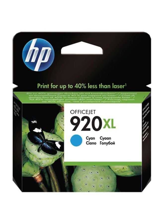 HP 920XL Inkjet Printer Cartridge Cyan - Image 2