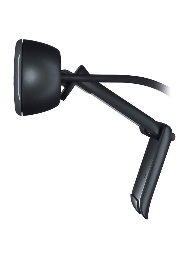 Logitech C270 Desktop Or Laptop Webcam Black  - Image 4