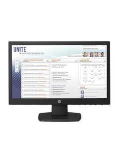 HP Hp 18.5-Inch Lcd Monitor V197 Black  - Image 1
