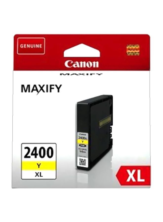 كانون خرطوشة الحبر بي جي آي-2400XL اكس لارج أصفر - Image 2