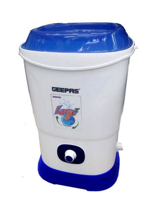 Geepas GLM18013 Portable Laban Maker | Powerful Copper Motor,Transparent Cover, Removeable Drain Pipe, Compact & Lightweight, Quick & Easy GLM18013 White/Blue - v1607695431/N18167644A_1