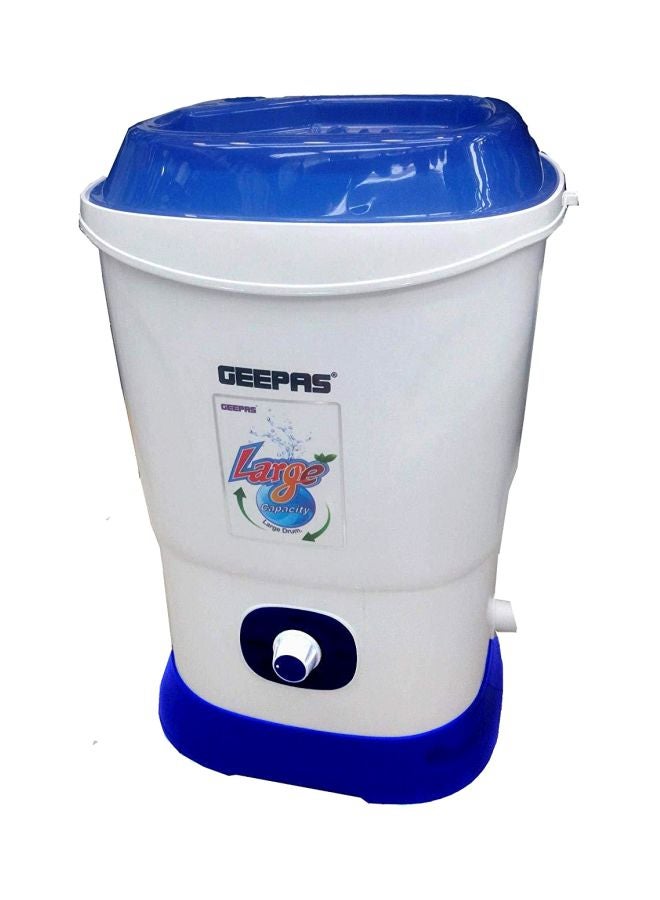 GEEPAS - Geepas GLM18013 Portable Laban Maker | Powerful Copper Motor,Transparent Cover, Removeable Drain Pipe, Compact & Lightweight, Quick & Easy GLM18013 White/Blue - Image 1