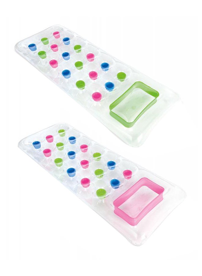 INTEX 1 Piece 18-Pocket Sun Tanner Mats Assorted Color May Vary 24.81x43.26x0cm - Image 1