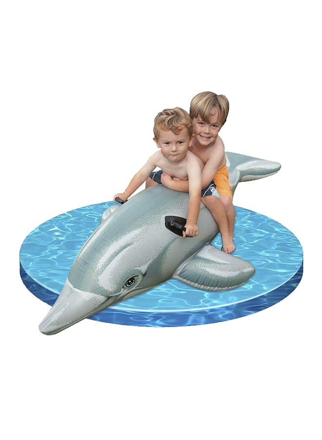 INTEX Dolphin Ride-On 79x30inch - Image 2