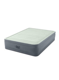 INTEX Full Premaire Airbed Green/Grey 191x137cm  - Image 3