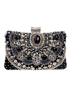 Cool Baby Stone Studded Party Clutch Multicolour  - Image 1