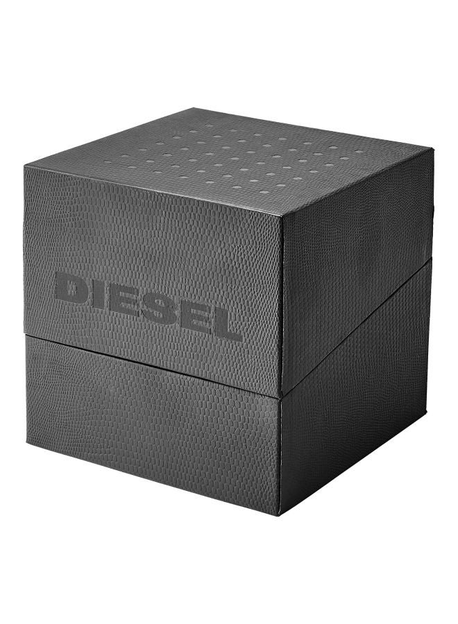 DIESEL Men's Mr. Daddy 2.0 Round Shape Leather Band Chronograph Wrist Watch 57 mm - Brown - DZ7314 - Image 5