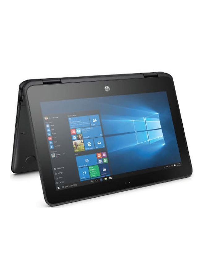 HP - ProBook x360 11-G1 EE Convertible 2-In-1 Laptop With 11.6-Inch Display, Celeron Processor/4GB RAM/64GB eMMC Flash Drive/Intel HD 500 Graphics Windows 10 Black - Image 1