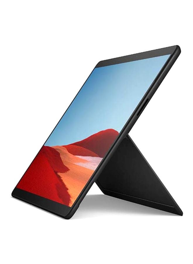 Microsoft - Surface Pro X With 13-Inch Touch Screen Display, Microsoft SQ1 Processor/8GB RAM/128GB SSD/Microsoft SQ1 Adreno 685 GPU With WiFi + 4G LTE Matte Black - Image 1