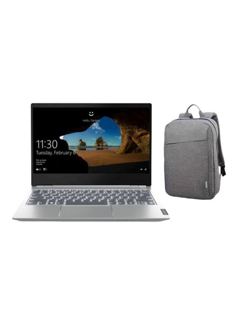 Thinkbook 13s Laptop With 13.3-Inch Display, Core i7 Processor/16GB RAM/512GB SSD/Integrated Intel UHD Graphics 620+Lenovo B210 Backpack Mineral Gray