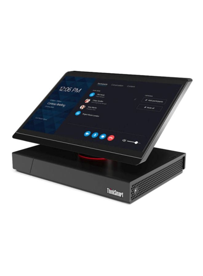 Lenovo - ThinkSmart Hub 500 With 11.6-Inch Display, Intel Core i5 Processor/8GB RAM/128GB SSD/Intel HD Graphics 630 Black - Image 1