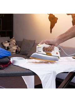 GEEPAS Automatic Dry Iron- Durable Teflon Plated Sole Plated| Auto Shut Off, Temperature Setting Dial, Overheat Protection 1200 W GDI2780 Multicolour  - Image 5
