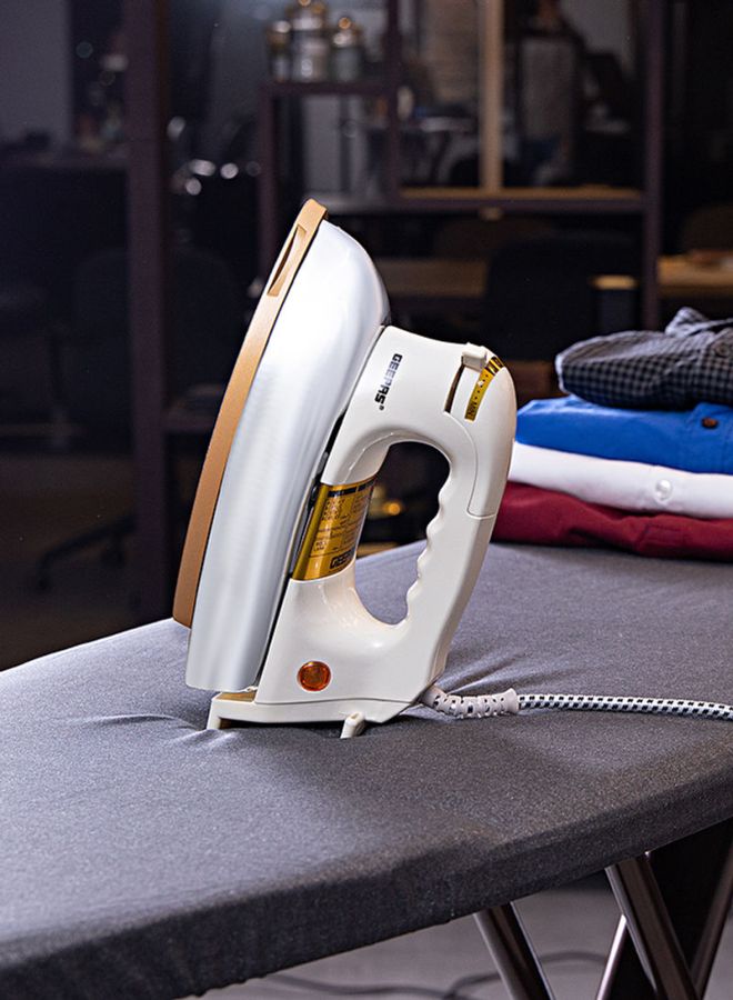 GEEPAS - Automatic Dry Iron- Durable Teflon Plated Sole Plated| Auto Shut Off, Temperature Setting Dial, Overheat Protection 1200 W GDI2780 Multicolour - Image 1
