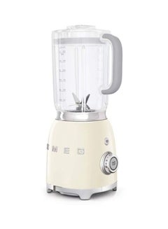 smeg 50's Retro Style Aesthetic Blender 1.5 L 800.0 W BLF01CRUK Cream/Clear  - Image 2