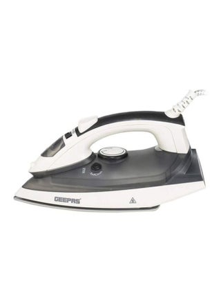Ceramic Steam Iron - Temperature Control for Wet/Dry Crease Free Ironing | Steam Function & Self Cleaning Function, Fast Ironing And Ceremic Sole-Plate 200 ml 2000 W GSI7788 Black/White - v1607697410/N11043922A_1