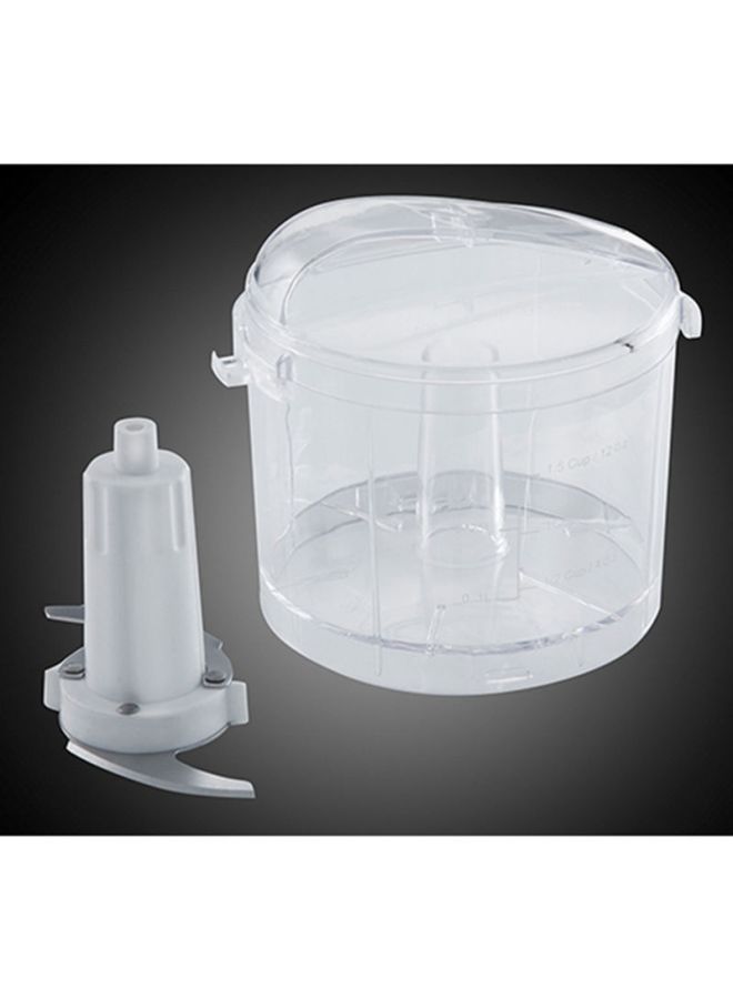 Russell Hobbs - Mini Chopper With Hand Blender 22220 22241 White/Clear - Image 1