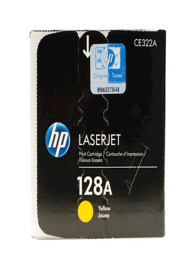 HP خرطوشة حبر 128A ليزر جيت أصفر - Image 3