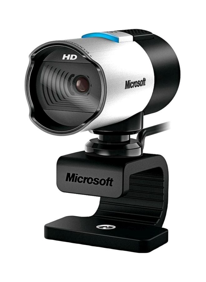 Microsoft LifeCam Studio Webcam Silver/Black  - Image 1