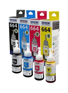 إبسون طقم خراطيش حبر من 4 قطع 4 x 70ملليلتر متعدد الألوان  - Image 3