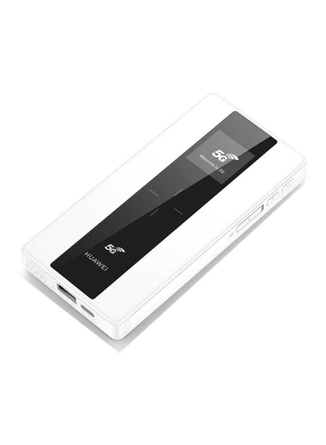 HUAWEI - 8000.0 mAh Wireless 5G Powerbank Wifi Router White - Image 1