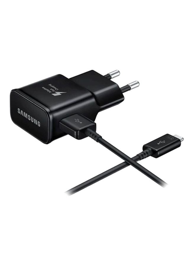 Samsung Type-C 15W Fast Charging Travel Adapter With Cable Black  - Image 1