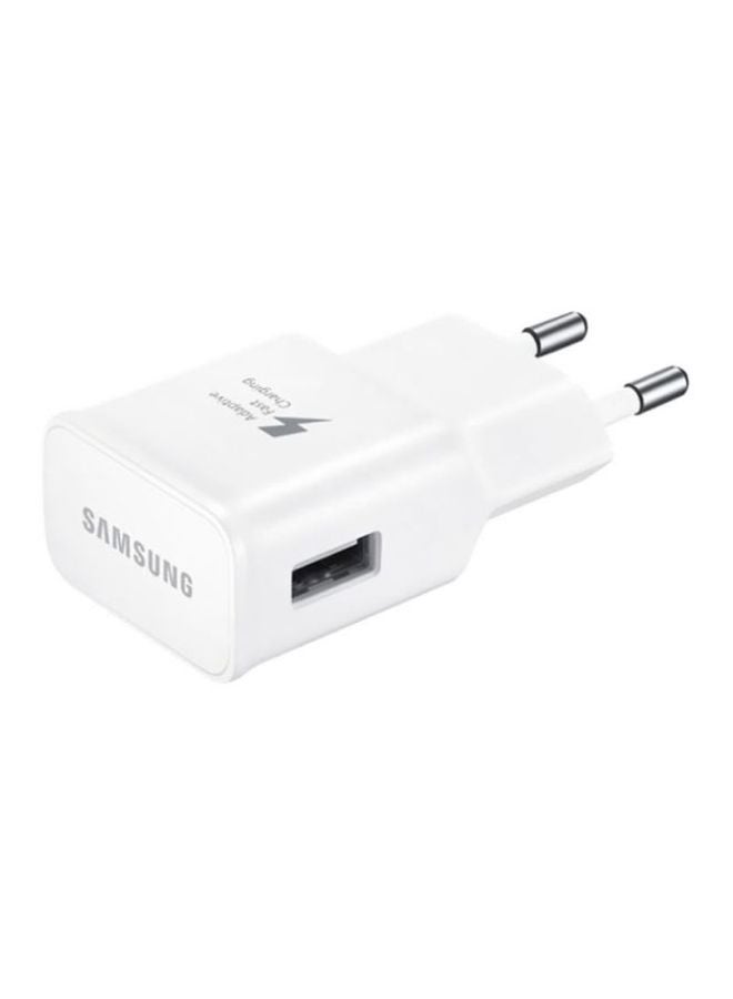 Samsung Fast Charging Travel Adapter With Cable White  - Image 2
