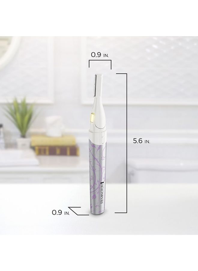 ريمنغتون ماكينة التشذيب الدقيقة سموث آند سيلكي مزودة بتفاصيل إضاءة أبيض/رمادي 5.6بوصة - Image 3