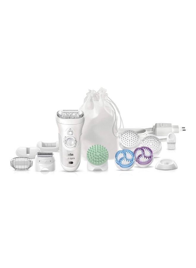 BRAUN - Silk Epil 9 Wet And Dry Epilator Set White - Image 1