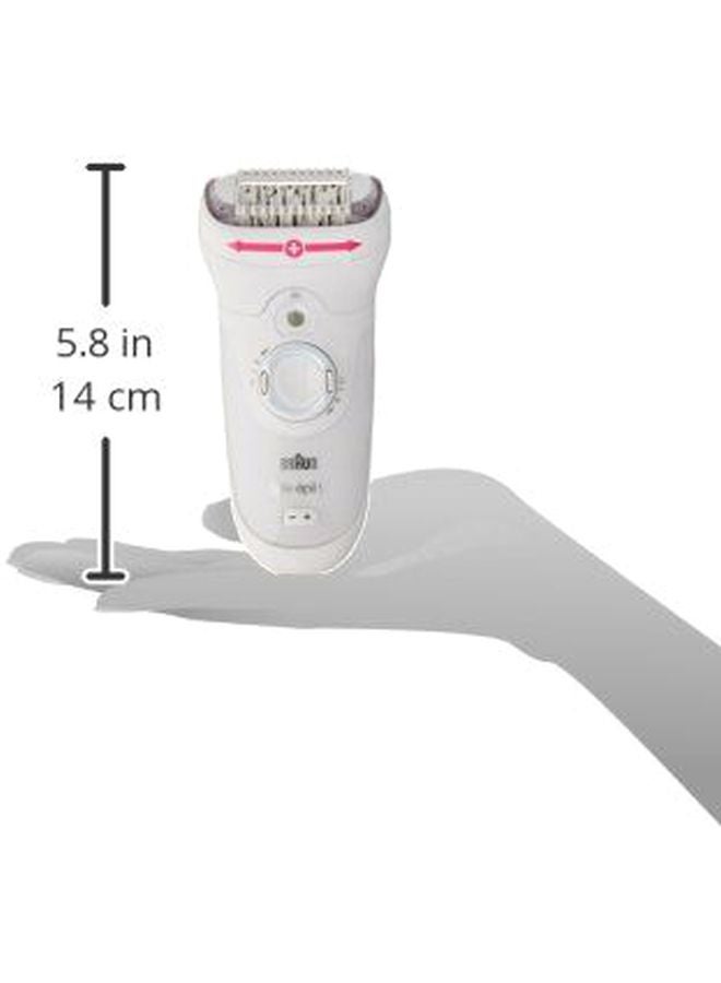 BRAUN - Silk Epil 9 Wet And Dry Epilator Set White - Image 1
