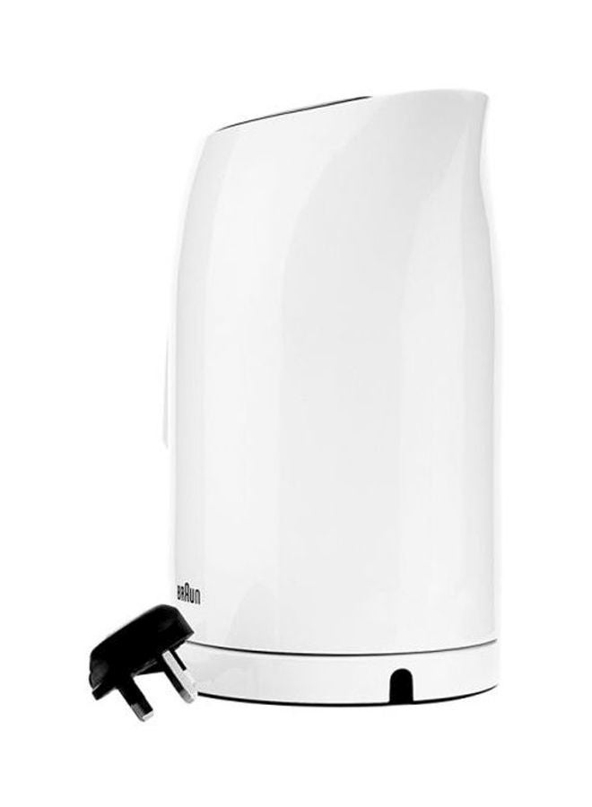 BRAUN - Kettle, Washable Anti Scale Filter, 1.7 L 3000 W WK3110 White - Image 1
