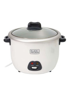 BLACK+DECKER Electric Rice Cooker 1.8 L 700.0 W RC1850 White/Black  - Image 1