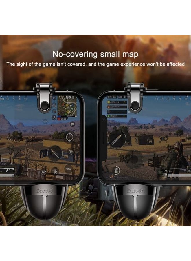 Baseus - 2-Piece PUBG L1R1 Shooter Trigger Gamepad Controller For Smart Phone - Image 1