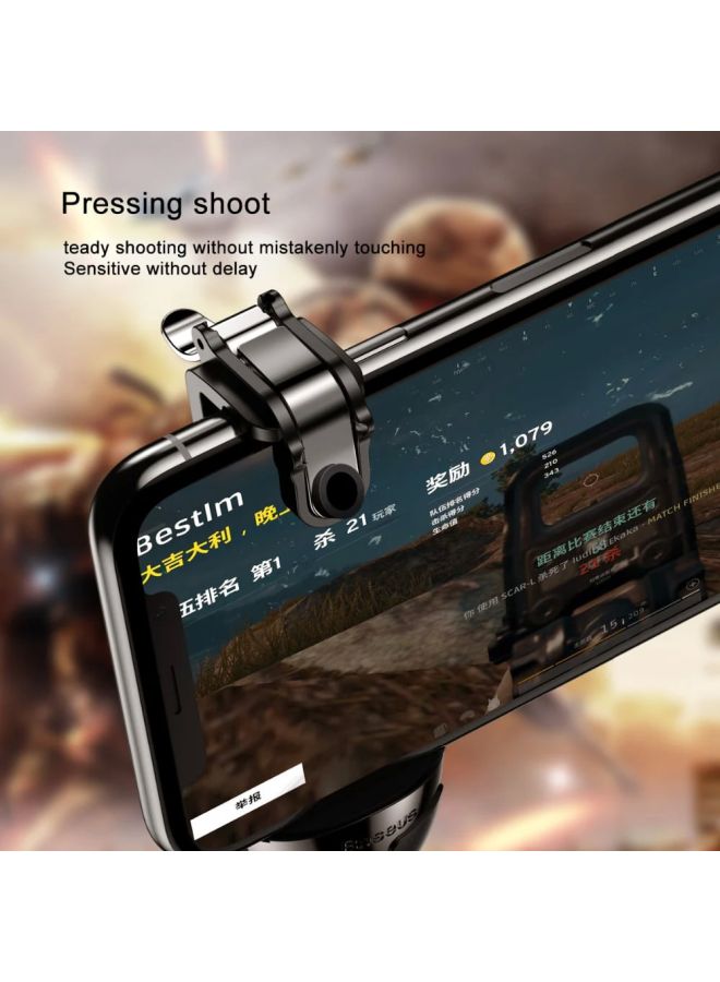 Baseus - 2-Piece PUBG L1R1 Shooter Trigger Gamepad Controller For Smart Phone - Image 1