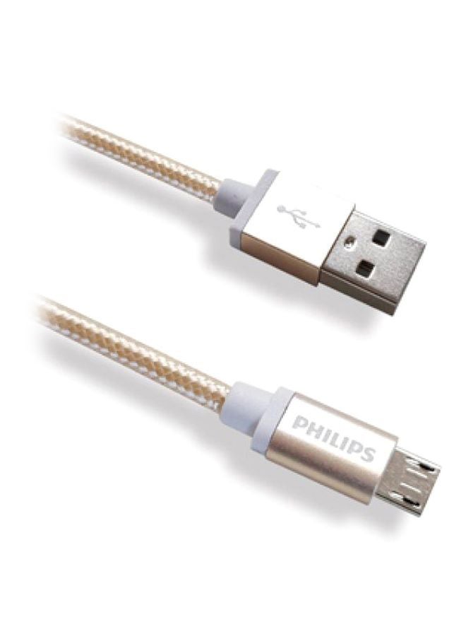 Philips Data Sync Charging Cable Gold  - Image 3