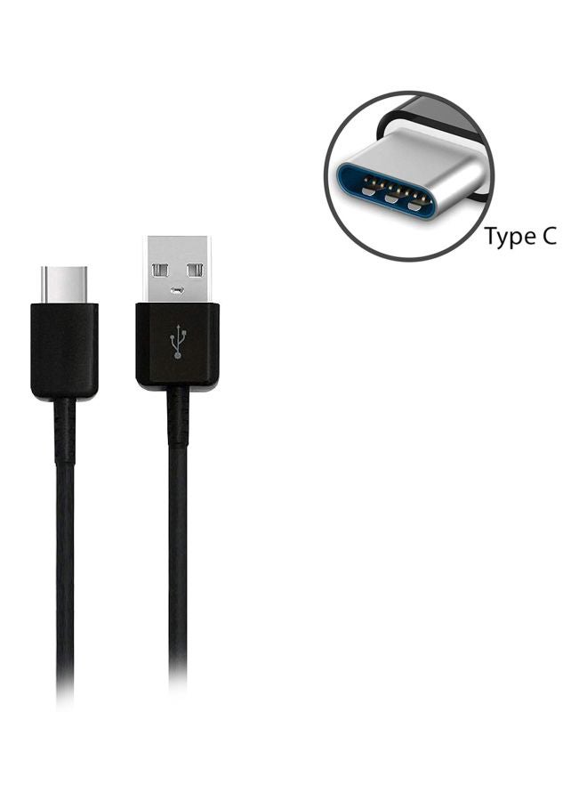 Samsung - Type-C Data Sync Charging Cable Black - Image 1