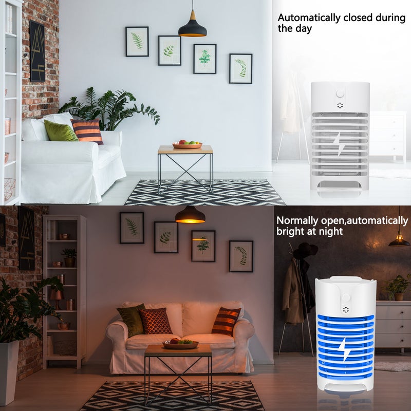 Generic 2 Pieces Electric Mosquito Killer Lamp White 14.50*8.20*11.50cm  - Image 2