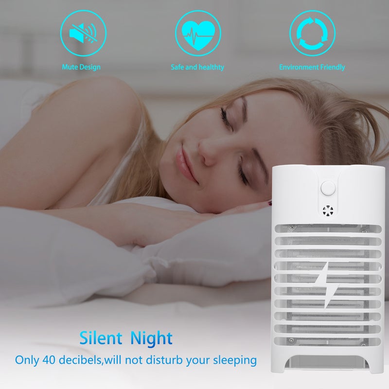 Generic 2 Pieces Electric Mosquito Killer Lamp White 14.50*8.20*11.50cm  - Image 4
